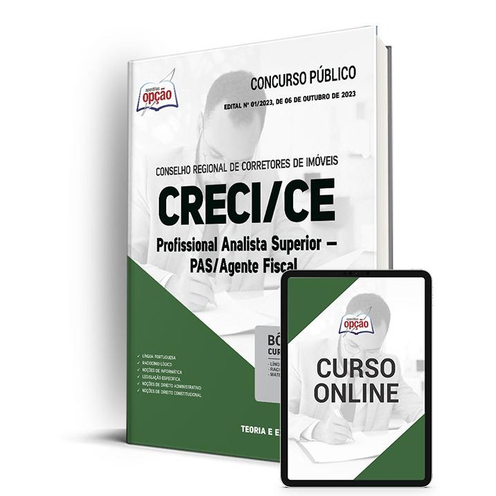 Apostila CRECI-CE - Profissional Analista Superior - PAS/Agente Fiscal