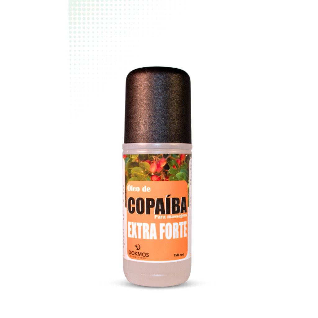 Óleo de Copaíba Extra Forte Para Massagem Com Óleo De Copaíba Dokmos 130ml