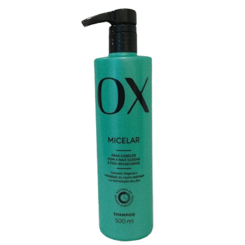 Shampoo Ox Micelar 500ml em Oferta na Shopee
