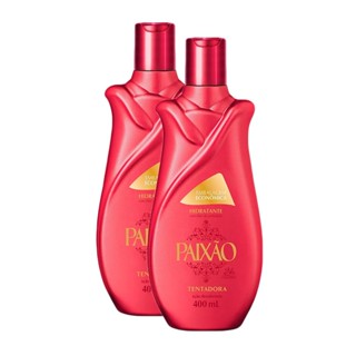 Kit 2X 400ml Loção Hidratante Paixão Tentadora