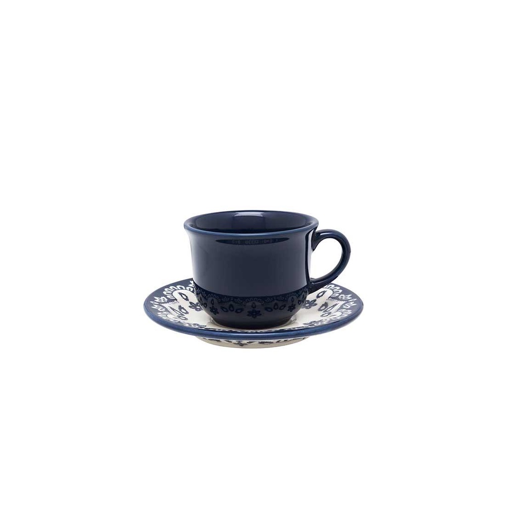 Xícara Grande 200 Ml Com Pires Oxford Floreal Energy em Oferta na Shopee