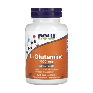 L-Glutamina 500mg Now Foods L-Glutamine 120 Veg Caps