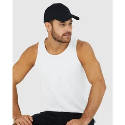 Regata Básica Masculina Decote Redondo Em Algodão