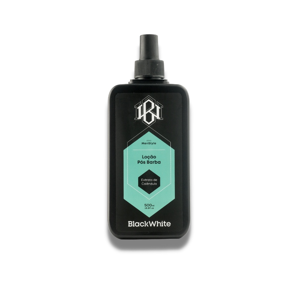 Loção Pós Barba 500ml Men Style Black White