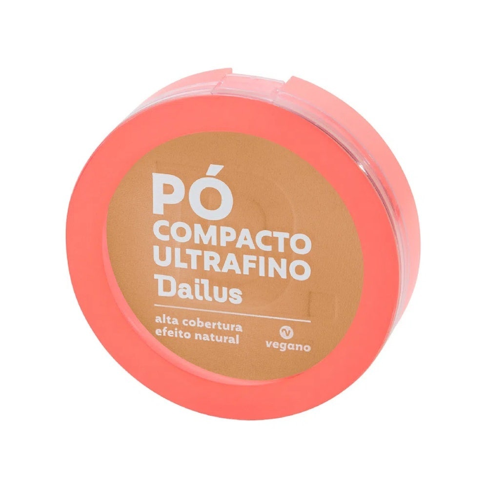 Pó Compacto Ultrafino Dailus Vegano D5 Médio - Beauty