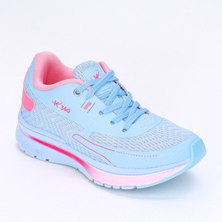Tênis Esportivo Infantil Feminino Kidy Energy Azul Pink