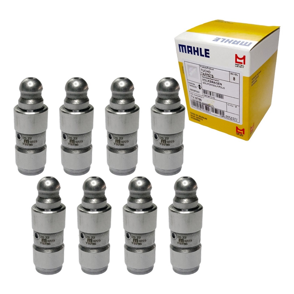 Jogo Tucho de Valvulas para VW Gol G3 G4 G5 G6 Fox Saveiro Voyage Polo 1.0 1.6 8v EA111 2004 a 2016 em Oferta na Shopee