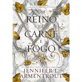 Um reino de carne e fogo (Vol. 2 Sangue e Cinzas) em Oferta na Shopee