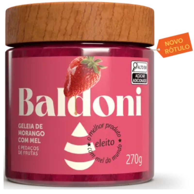 Geleia Morango 270g - Baldoni