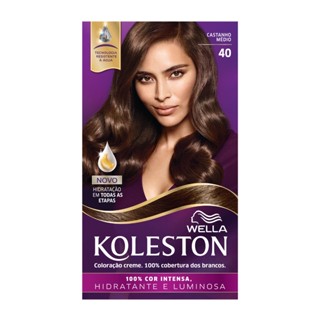 Coloração Creme Castanho Médio 40 Ivete Sangalo Koleston