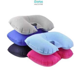Atototoa Travesseiro Insuflável De Viagem Com Pescoço Soft Air U Shape