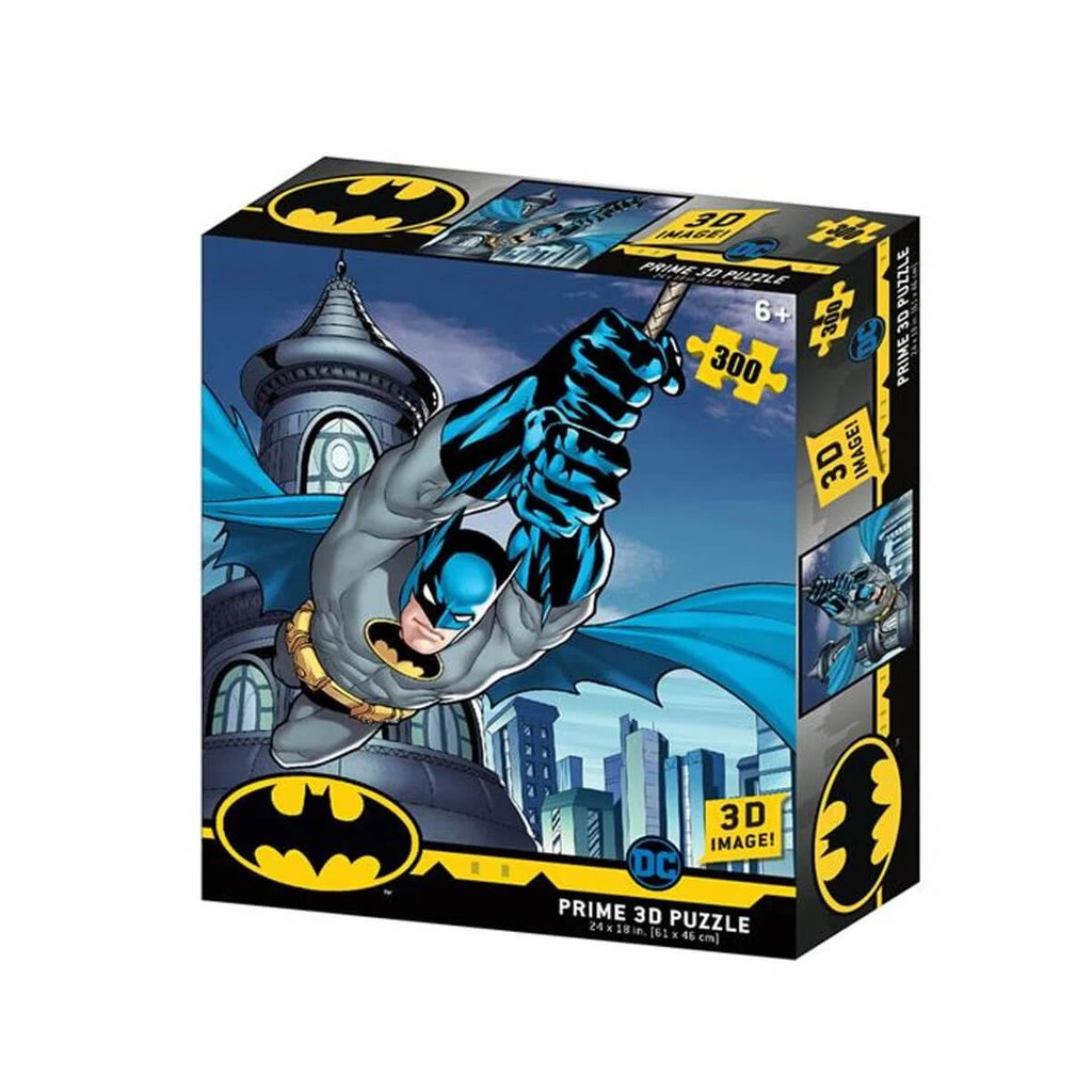 Quebra-Cabeça 3D Batman DC Comics 300 peças Multikids - BR1321 em Oferta na Shopee