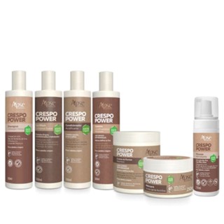 Apse Kit Tratamento Completo Crespo com Mousse 7 itens