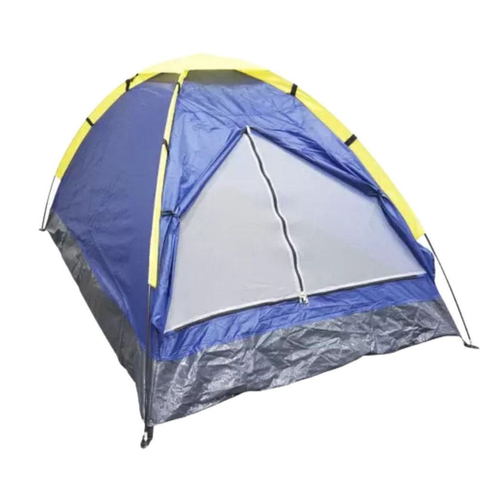 Barraca de Camping Acampamento praia até 2 Pessoas Iglu com Bolsa de Transporte Azul Importway - IWBC2P