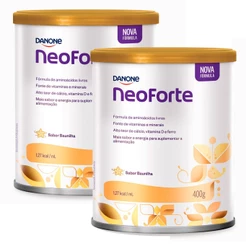 Kit 2 NeoForte Sabor Baunilha 400g