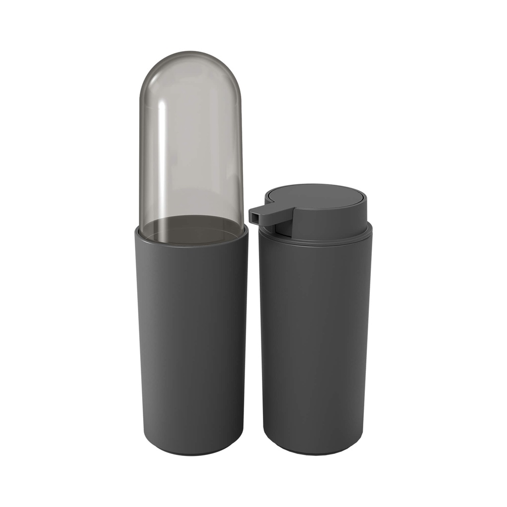 Conjunto para Banheiro 2 Peças - Saboneteira e Porta Escova de Dentes - Coza Serene - Home & Living