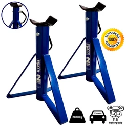 Cavalete Mecânico Automotivo 2 TON Kit 2 Peças EV1002AZ | EV1002LR EVALD