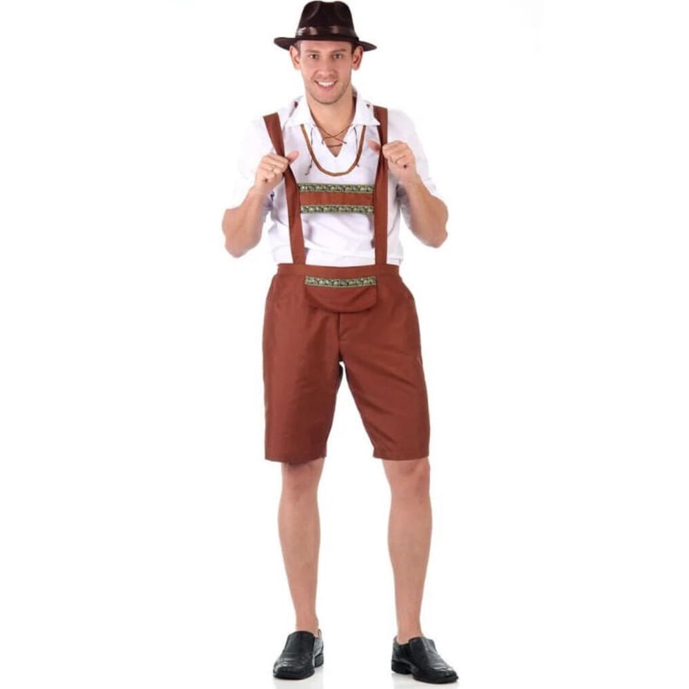 Fantasia Alemão Masculino Adulto Com Chapéu - Men Clothes