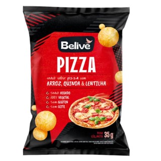 Snack Arroz, Quinoa, Lentilha Sabor Pizza BELIVE 35g
