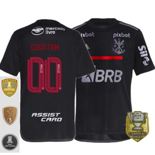 2023-2024 Terceira camisola de futebol preta FL
