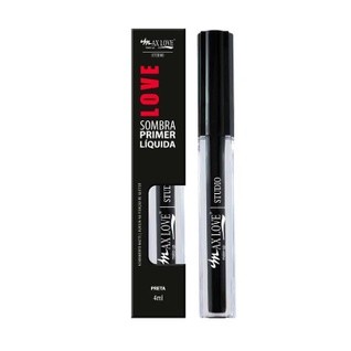Sombra Primer Líquida Preta Max Love 4ml