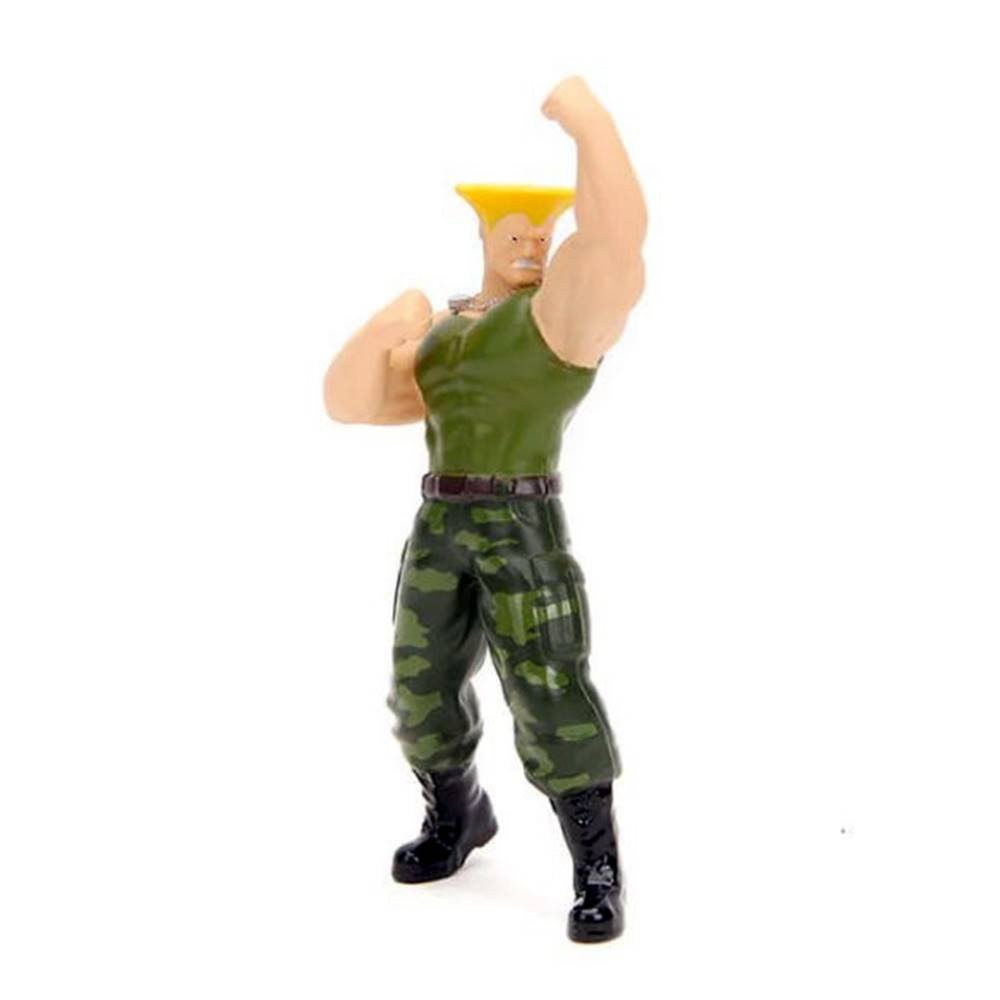 Miniatura Picape Ford F-100 c/ Figura Guile - Street Fighter (1956) - Metals Die Cast - 1:24 - Jada Toys