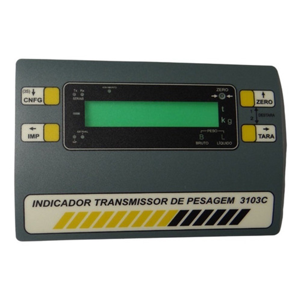 Painel Indicador De Pesagem Alfa 3103 C Pequeno - Cód 651