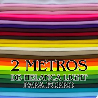 Tecido Malha Helanca Light Tecido de Forro | 2 metros x 1,6m (comprimento x largura)