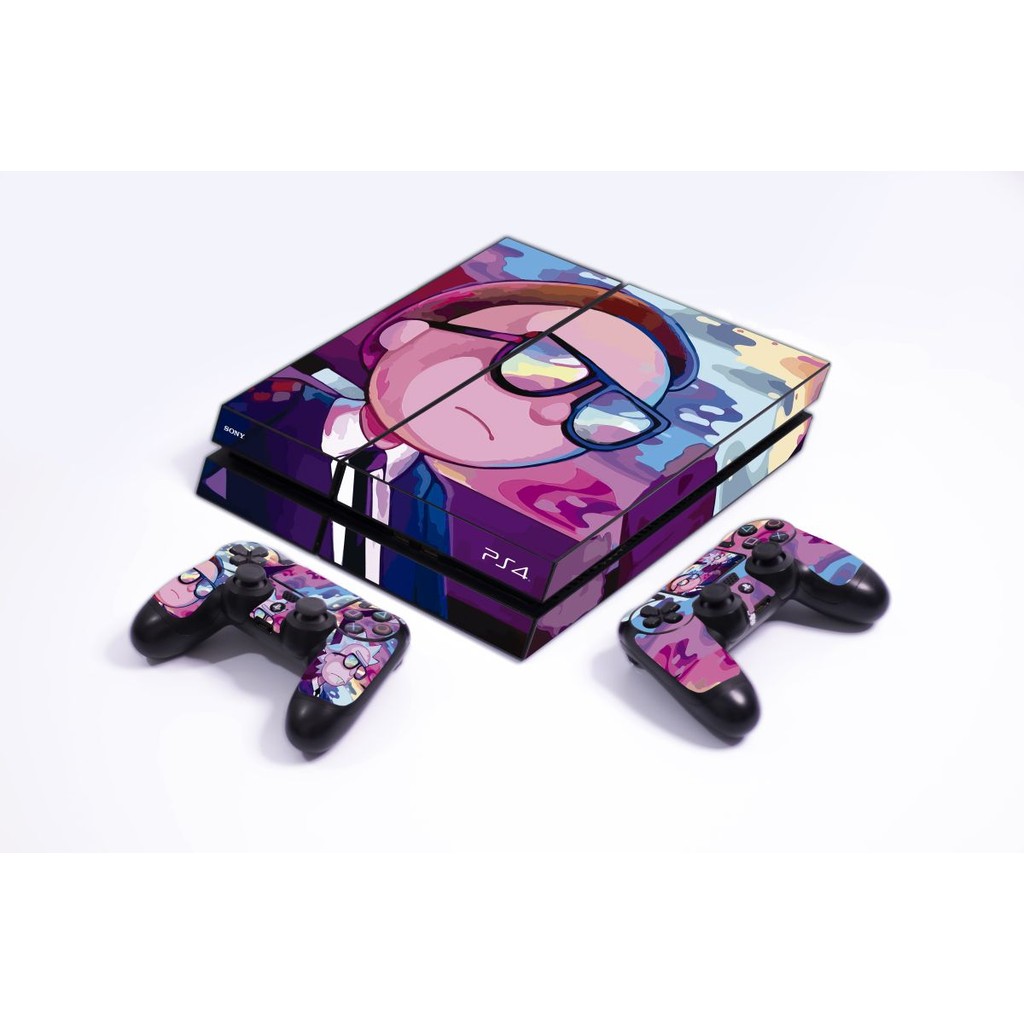 Skin para PS4 Fat Rick and Morty Morty Smith MIB