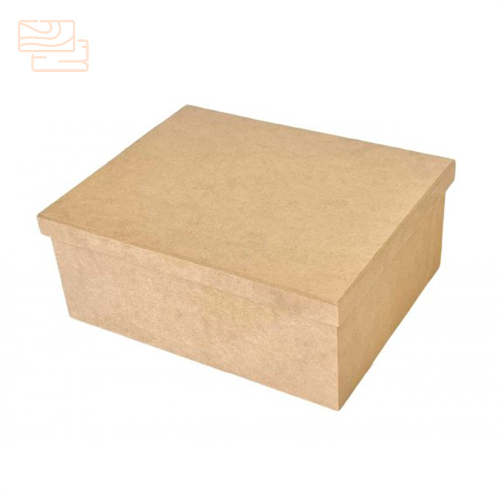 Caixa mdf 20x25x10 com tampa sapato organizador mesa escritorio decoração em Oferta na Shopee