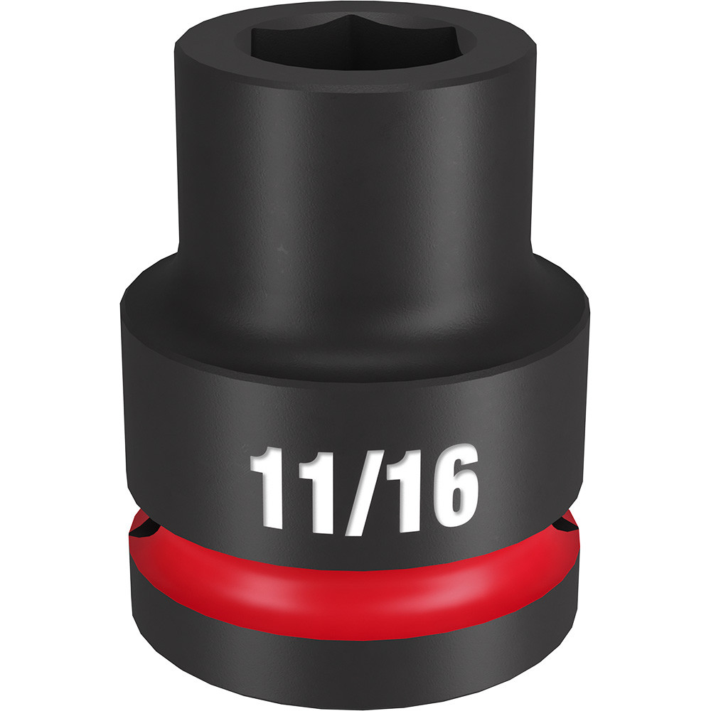 Soquete Impacto f 3/4" x c 11/16" x 2.1/4" 49-66-6302 Milwaukee