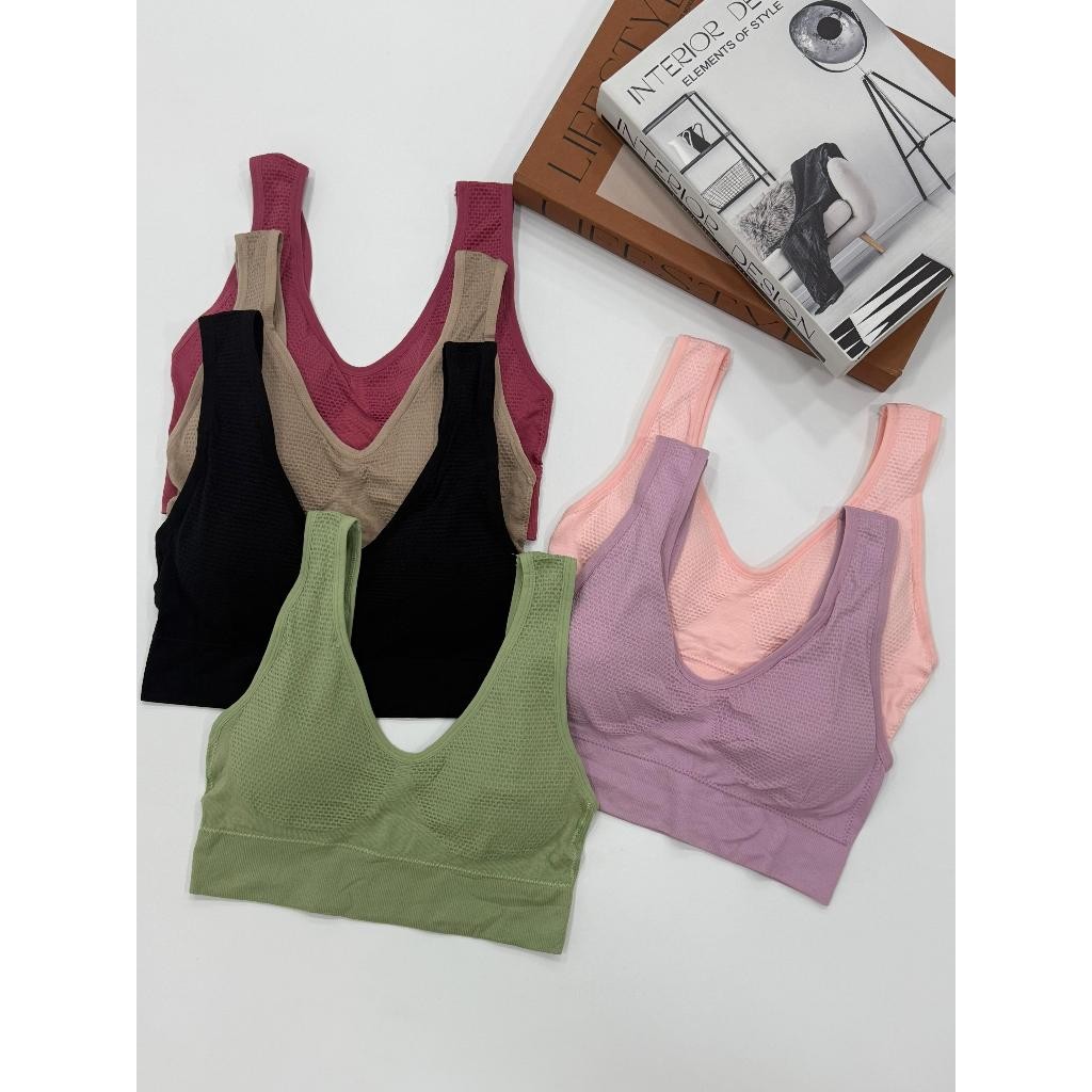 AM-339 Sutiã Esportivo com bojo Confortável Ideal Para Mulheres /fitness/Yoga/Esportes/ Top