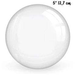 Balão Bubble Transparente - 5" 12,7cm - 10 unidades - Bobo Balloon