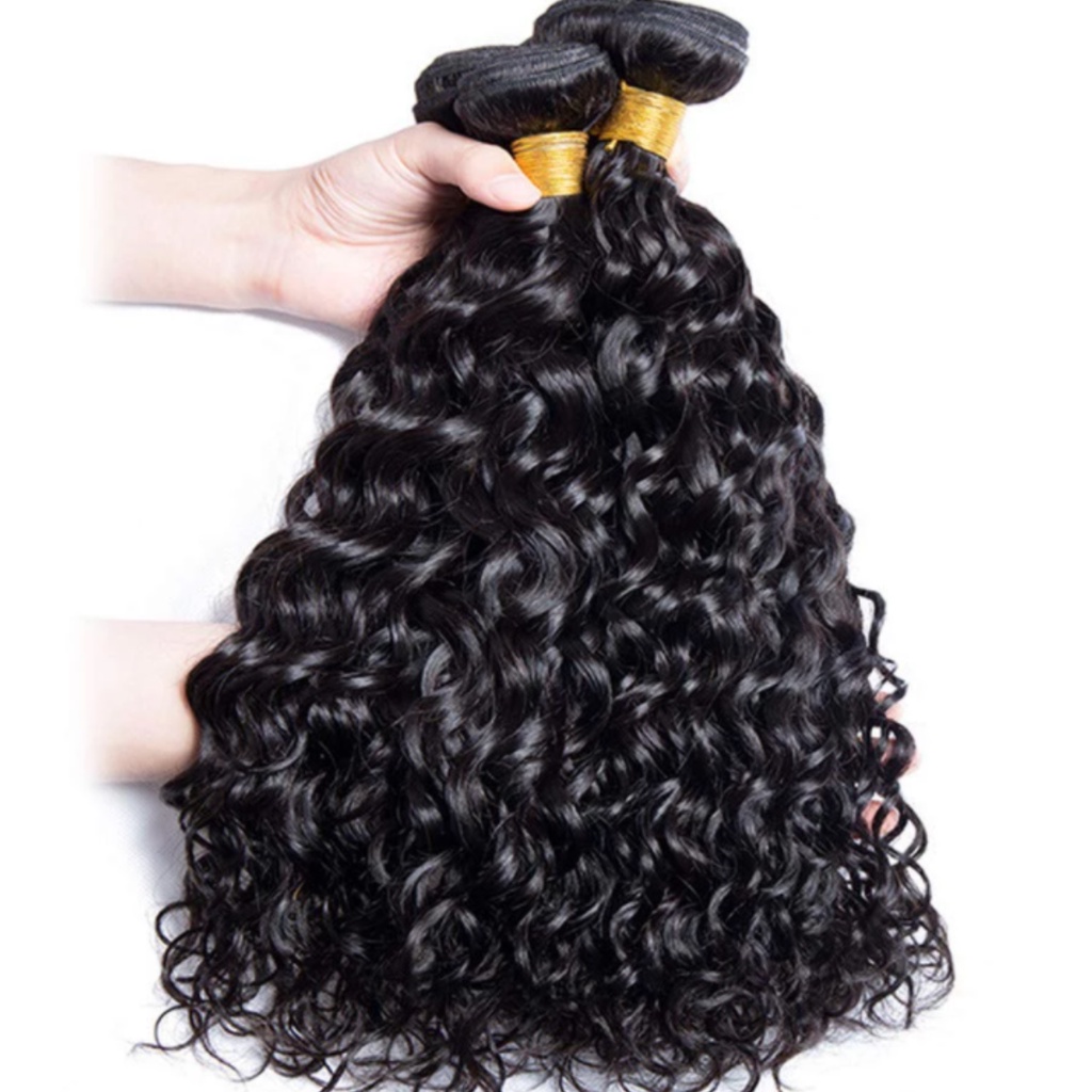 Aplique Cabelo Humano Natural Cacheado Na Tela 35cm - 300g