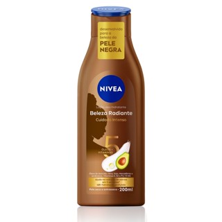 Loção Deo Hidratante Nivea Beleza Radiante Cuidado Intenso Pele Seca a Extrasseca 200ml