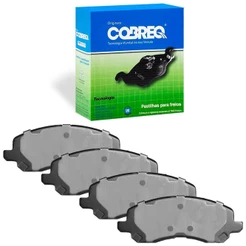 Kit Pastilha Freio Lancer Outlander Asx Dianteira Cobreq