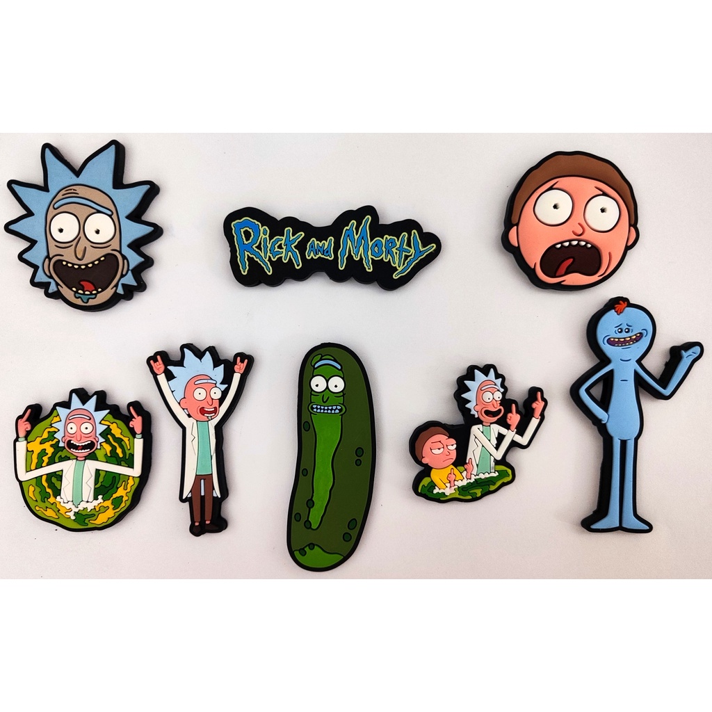 Imã Geladeira Neodímio Rick M0rty Geek
