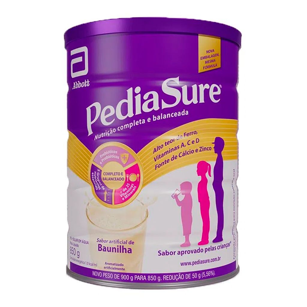 PediaSure Baunilha 850g em Oferta na Shopee