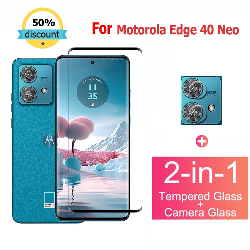 película Motorola Edge 40 Neo Protetor De Tela De Vidro Temperado Para Motorola Moto G84 G54 G52 G14 G60 G32 G82 G71 G62 5G 40 30 20 Pro Ultra Com Câmera