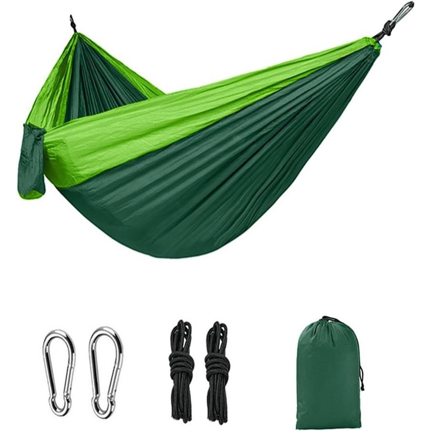 Rede Camping De Dormir Casal ate300kg Lazer Selva Nylon 210t