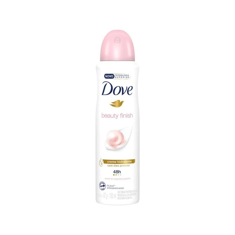 Desodorante Aerossol Dove Beauty Finish 150ml em Oferta na Shopee
