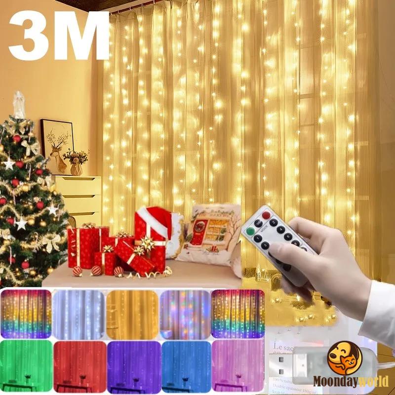 cortina 300 Leds 3x5 Metros Festa Casamento Eventos Natal Luz Amarelo