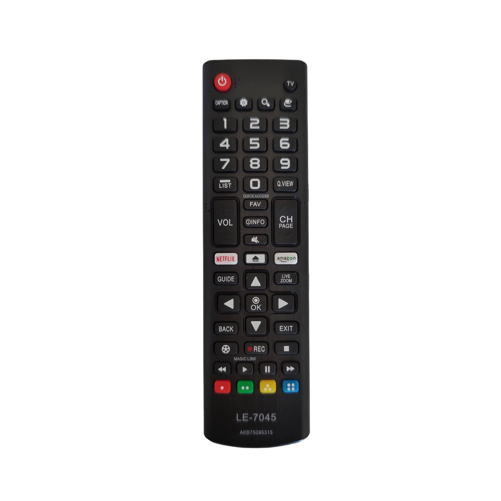 Controle Remoto Universal Compatível com Smart Tv LG 32 43 49 50 55 65