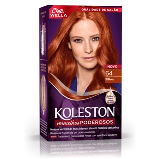 Kit Tintura Koleston Vermelhos Especiais Acaju Acobreado 64