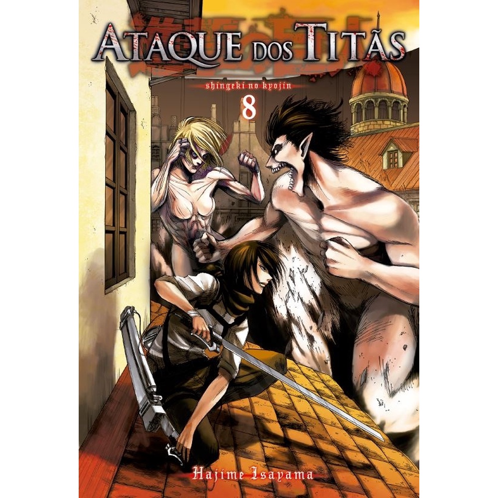 Ataque dos Titãs Vol. 8 - Panini em Oferta na Shopee