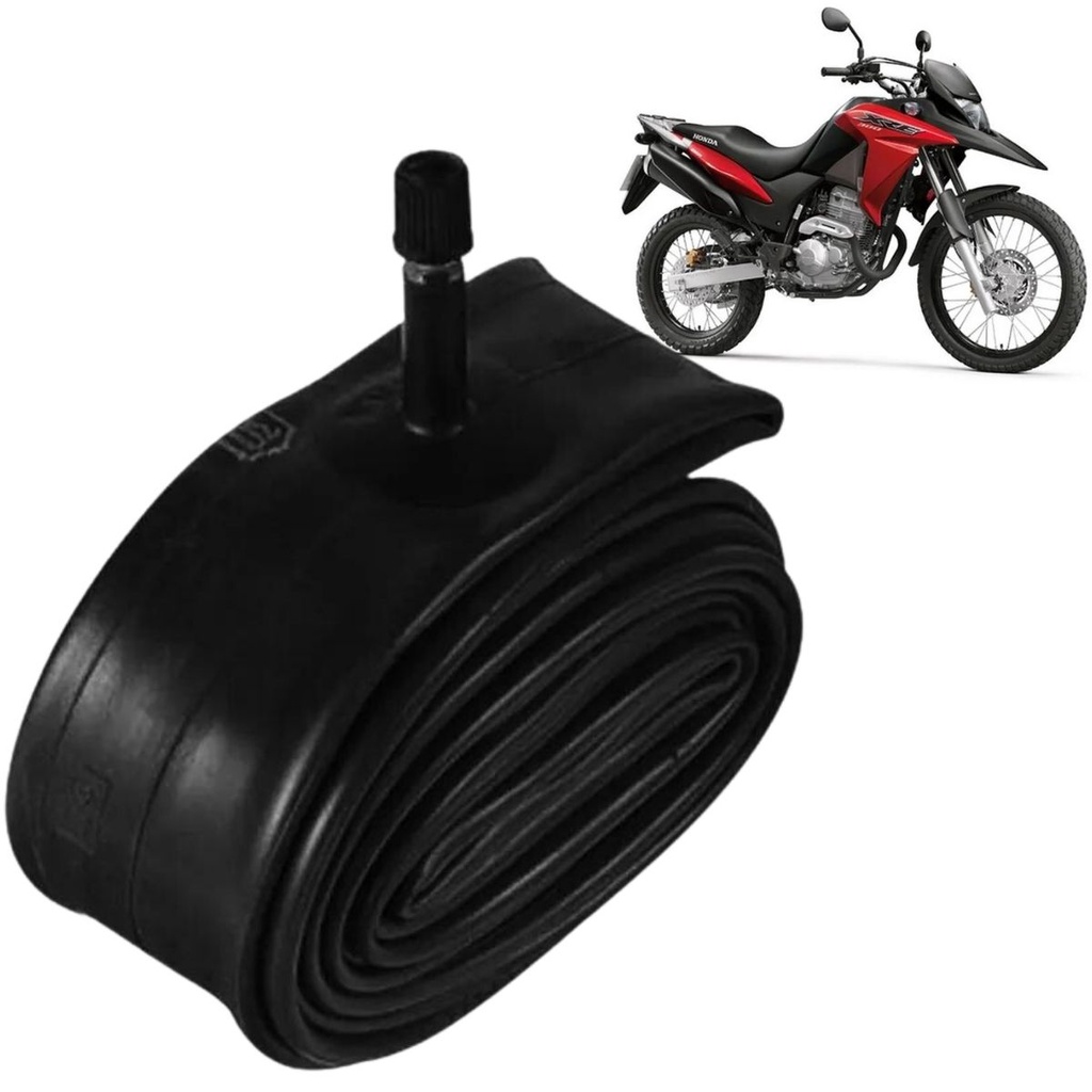 Câmara De Ar Traseira Para Moto Pneu Aro 18 Honda Tornado Xre 300 Lander Tenere Xlr Xtz 250 Xls 125