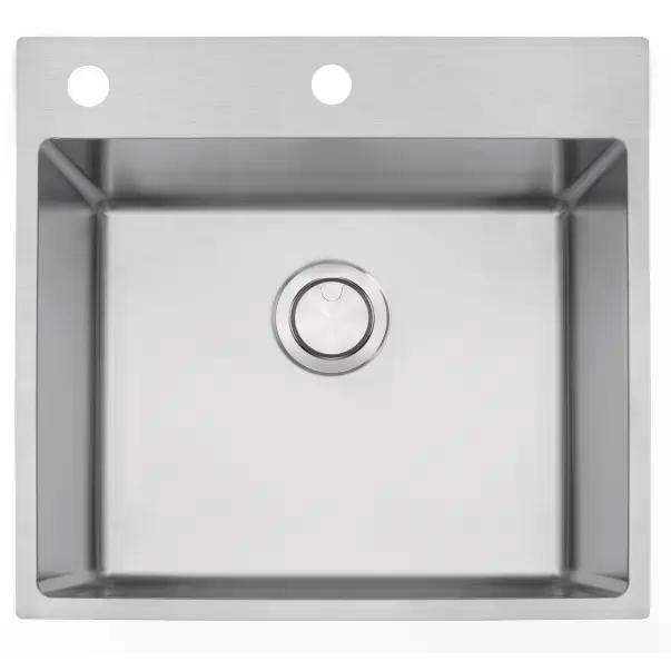 Cuba de Sobrepor para Cozinha Design Collection Quadrum 50x40cm em Aço Inox - Tramontina