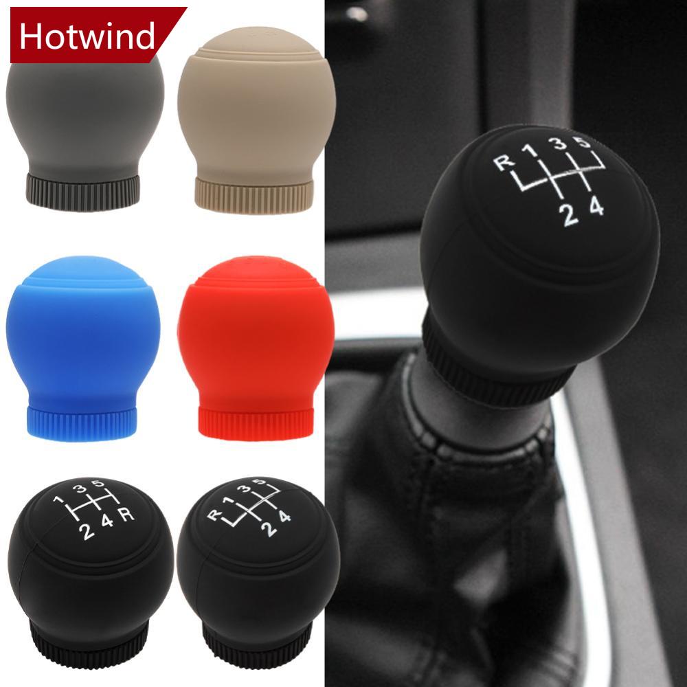Universal Round 5/6 Speed Silicone Car Case De Colarinhos De Mudança De Marcha Alavanca Acessórios De Decoração MT K8L2