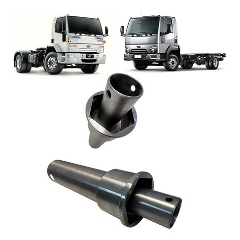 Chave Cubo Ford Cargo Rockwell Meritor Sextavada 4p  C/ Guia