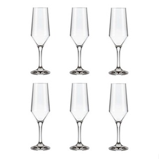 Taça Champagne Nadir Sm Buffet 186ml - Kit Com 6 Unidades